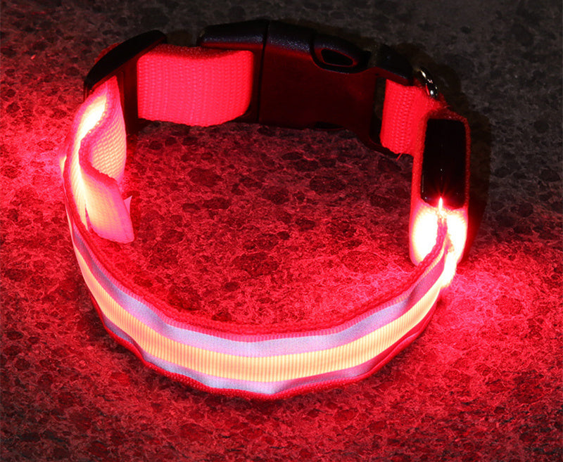 Anti-Lost Led Luminous Dog Collar
