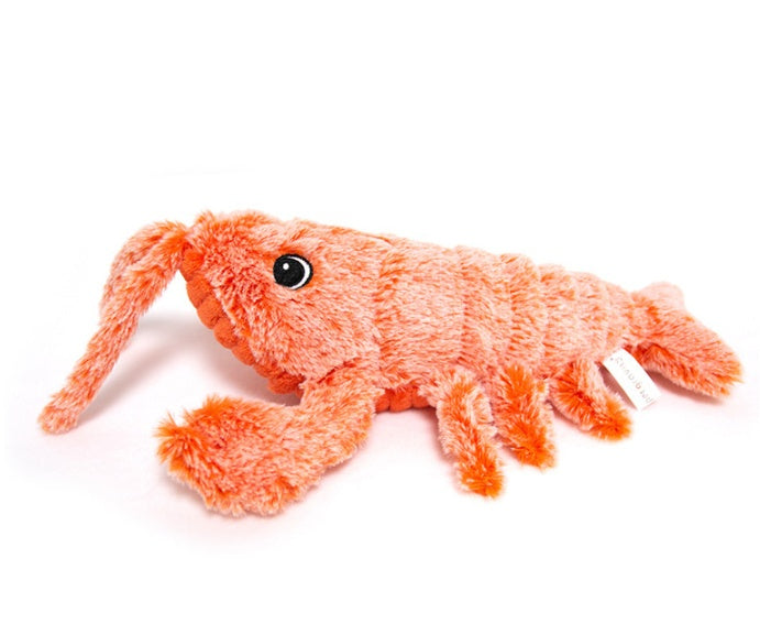Cat Toys Electric Jumping Shrimp USB Charging Simulation Lobster
