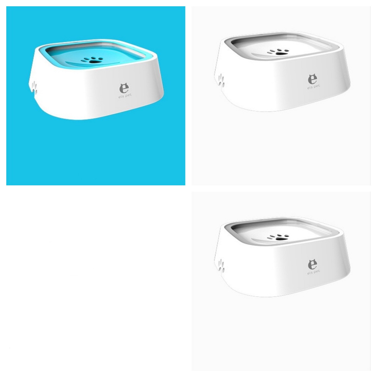 1.5L Water Bowl Floating Bowl Anti-Overflow Slow Water Feeder