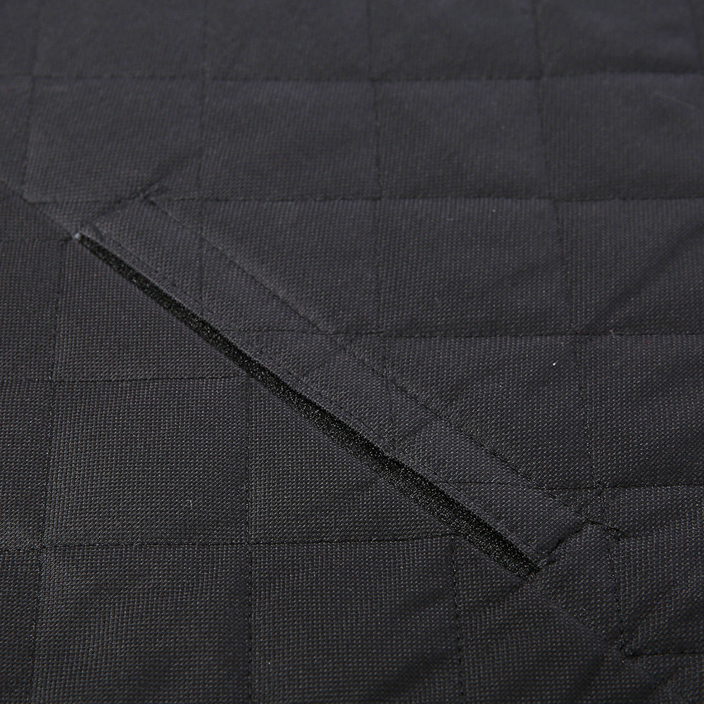 Dog Car Seat Cover Hammock Rear Back Seat Mat With Zipper And Pocket For Travel