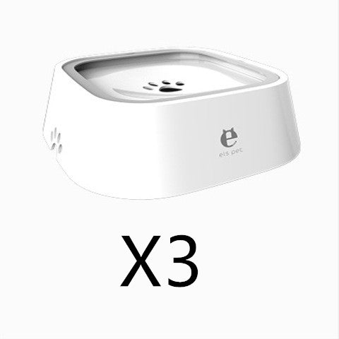 1.5L Water Bowl Floating Bowl Anti-Overflow Slow Water Feeder