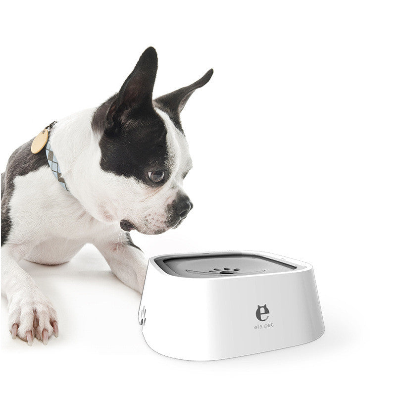 1.5L Water Bowl Floating Bowl Anti-Overflow Slow Water Feeder
