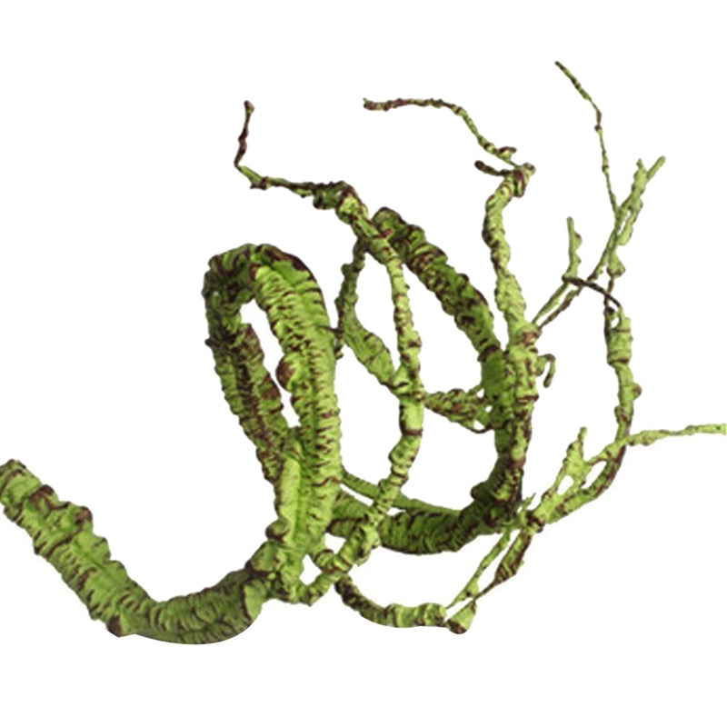 Lizard Chameleon Reptile Box Tropical Rainforest Landscaping Material Simulation Plant Rattan Tree Withered Vine