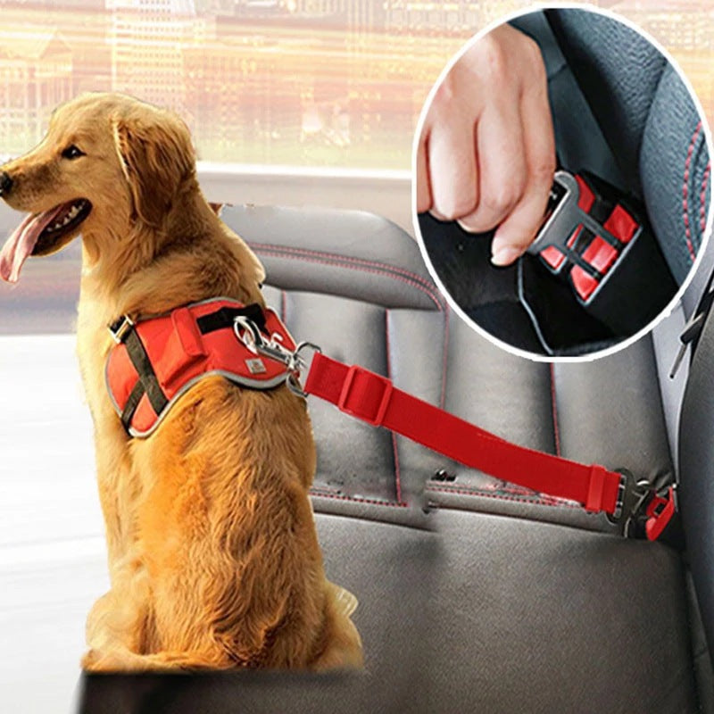 Adjustable Pet Car Seat Belt Seat Vehicle Harness