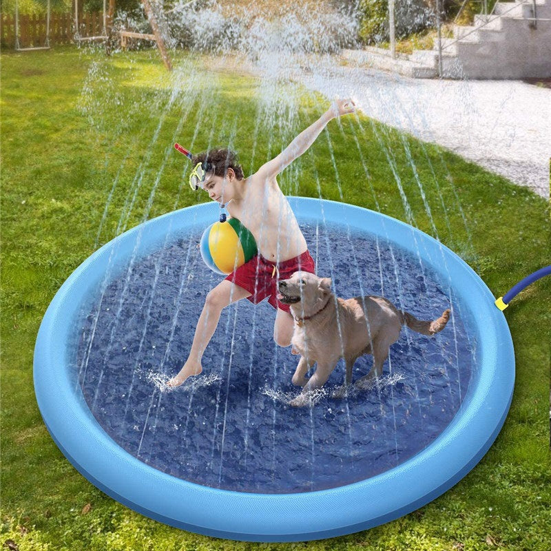 Water Toys Fun Backyard Fountain Play Mat