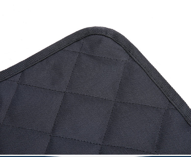 Dog Car Seat Cover Hammock Rear Back Seat Mat With Zipper And Pocket For Travel