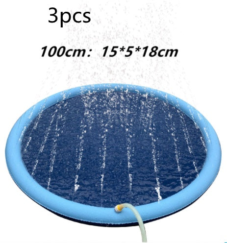 Water Toys Fun Backyard Fountain Play Mat