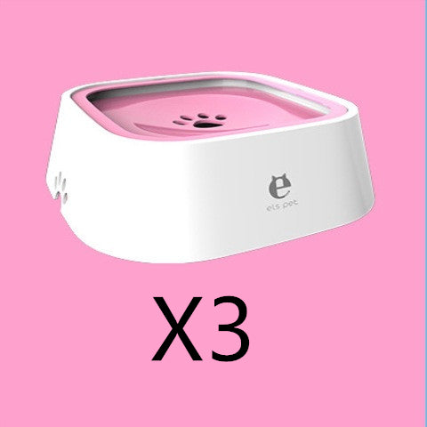 1.5L Water Bowl Floating Bowl Anti-Overflow Slow Water Feeder
