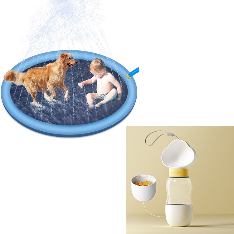 Water Toys Fun Backyard Fountain Play Mat