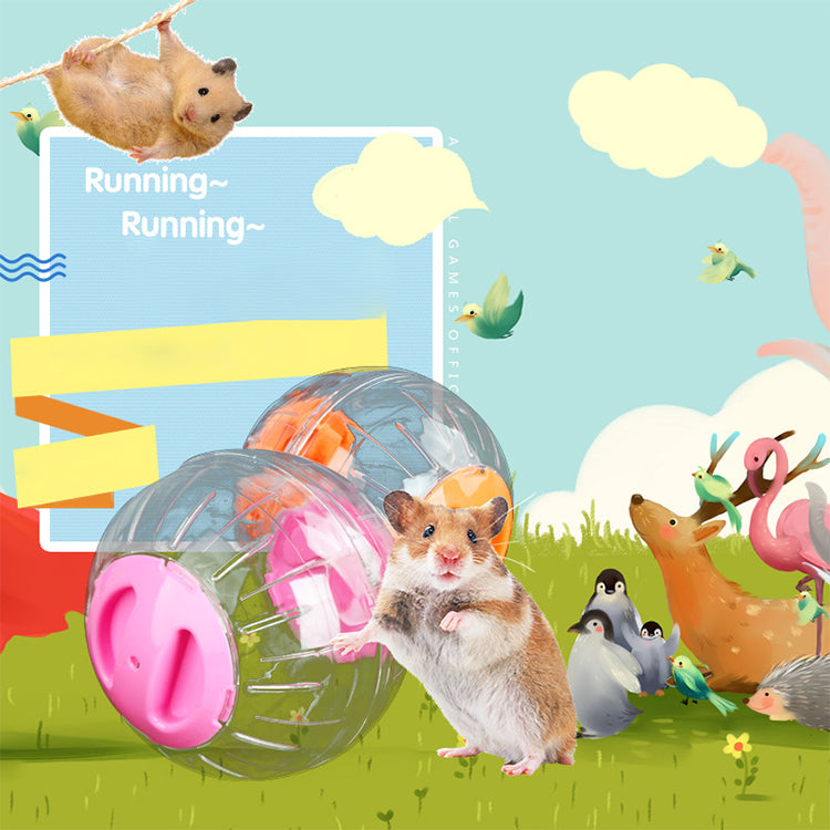 12cm Hamster toy running ball