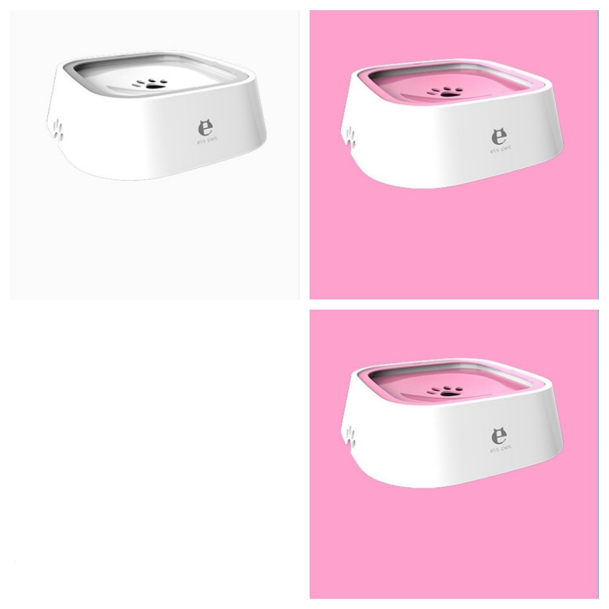 1.5L Water Bowl Floating Bowl Anti-Overflow Slow Water Feeder