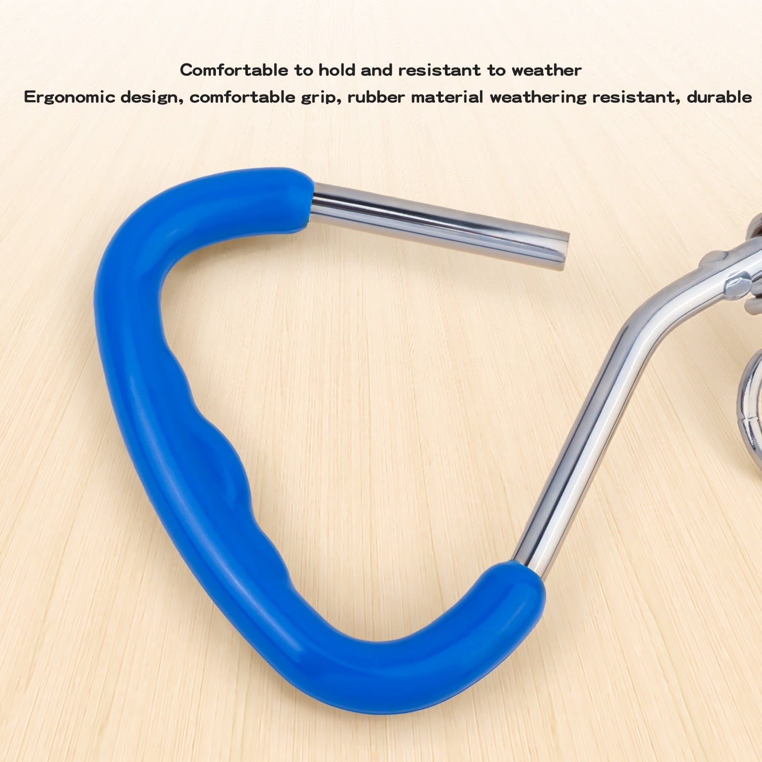 Chrome Bolt Dog Spiral Stake for Leash Outdoors