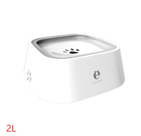 1.5L Water Bowl Floating Bowl Anti-Overflow Slow Water Feeder