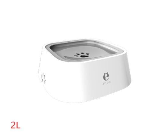1.5L Water Bowl Floating Bowl Anti-Overflow Slow Water Feeder