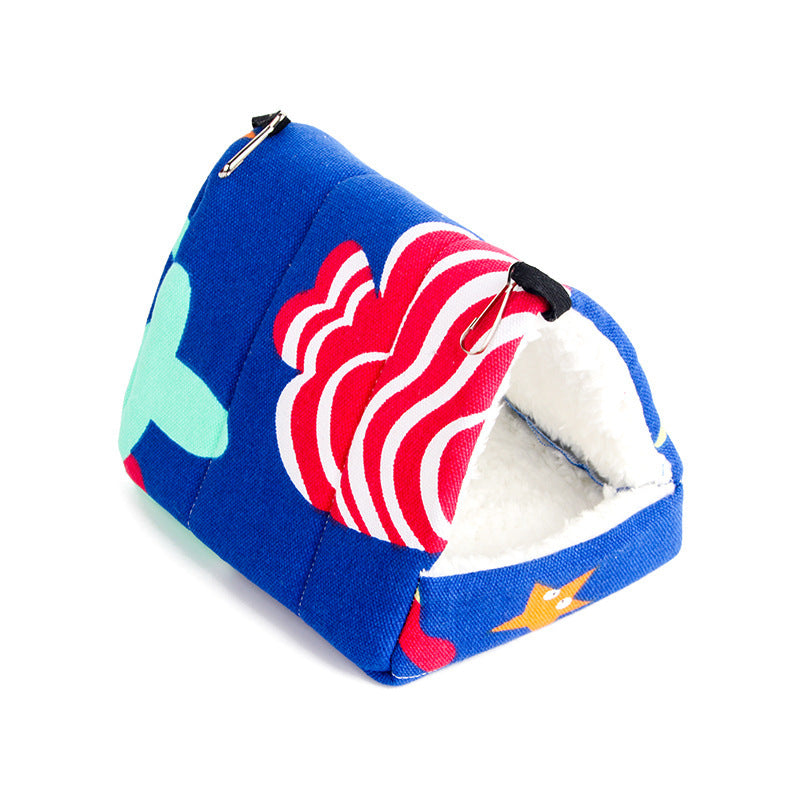 Hamster Sleeping Bag Cotton Pet Nest Warm Winter Thickened