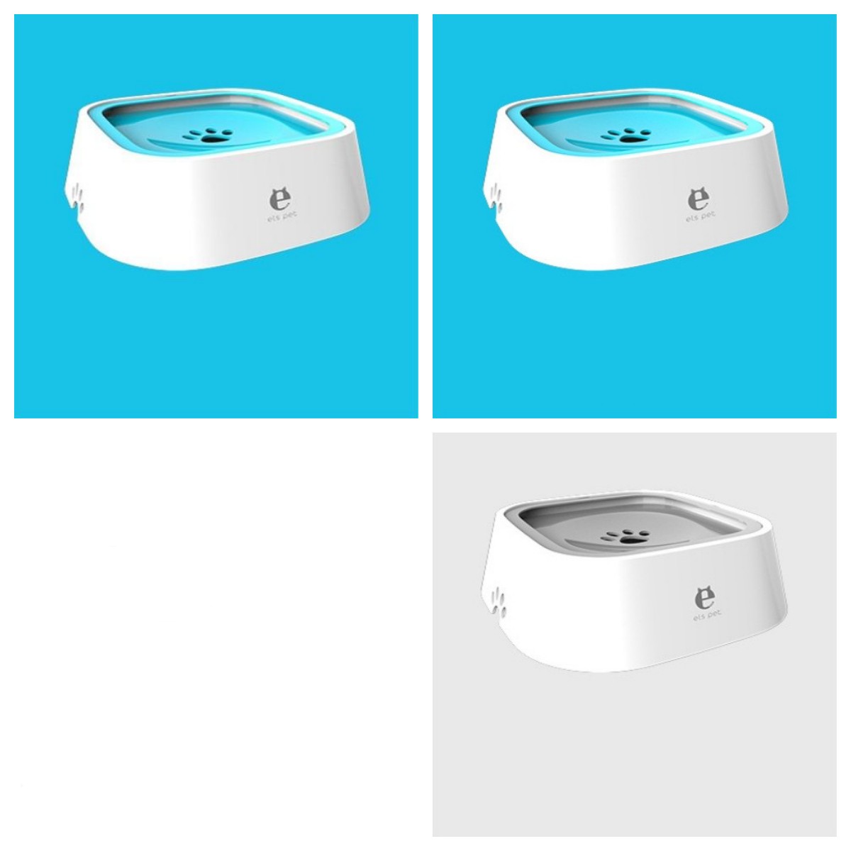 1.5L Water Bowl Floating Bowl Anti-Overflow Slow Water Feeder