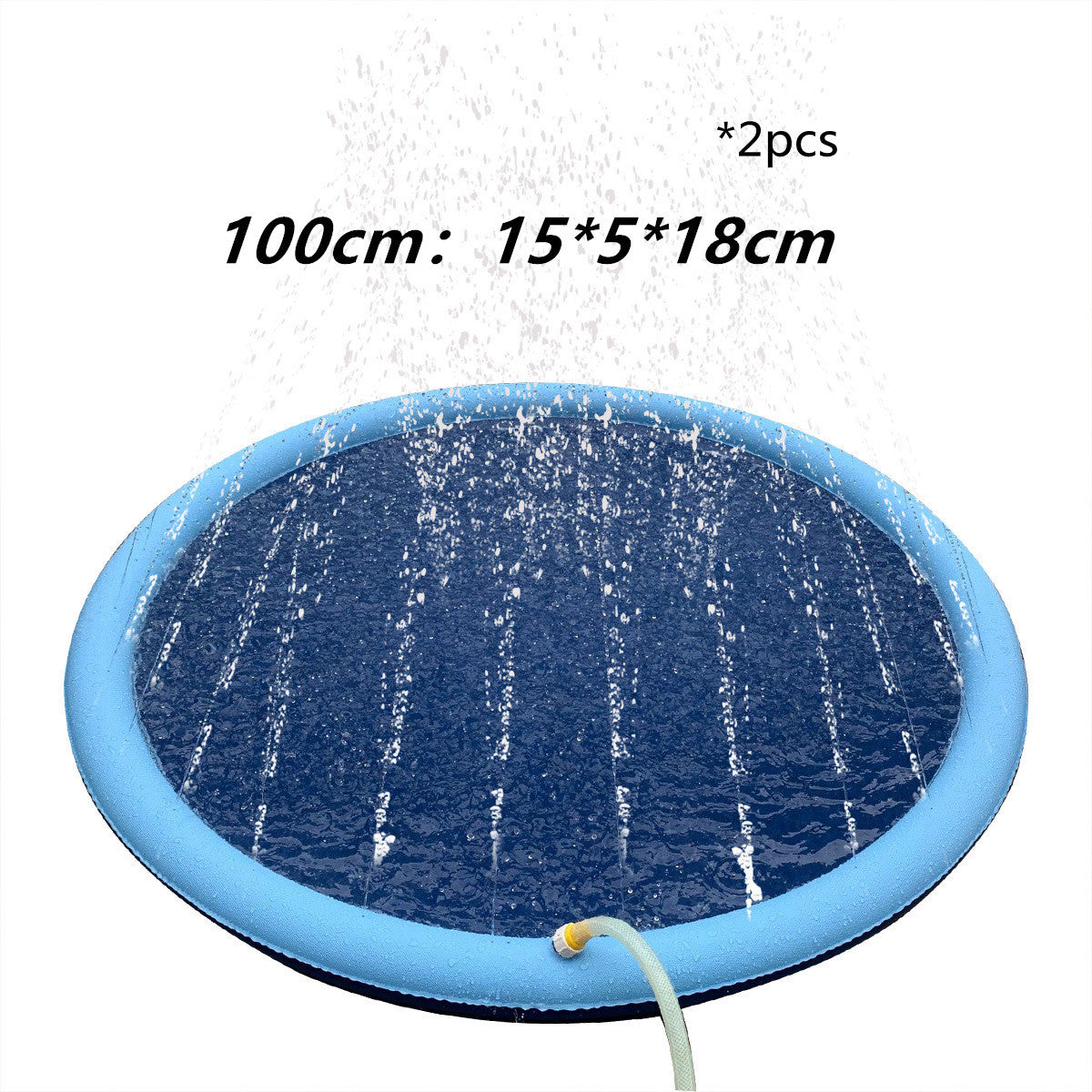 Water Toys Fun Backyard Fountain Play Mat