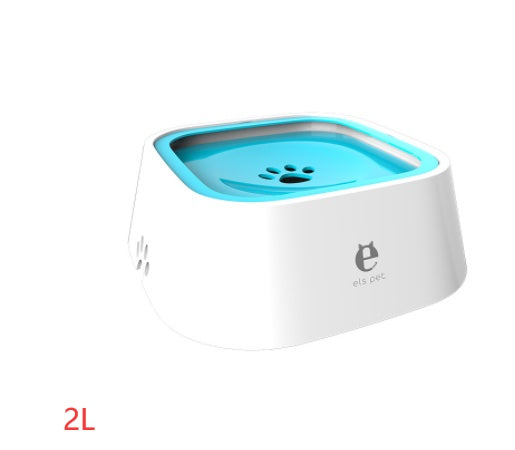 1.5L Water Bowl Floating Bowl Anti-Overflow Slow Water Feeder