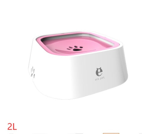 1.5L Water Bowl Floating Bowl Anti-Overflow Slow Water Feeder