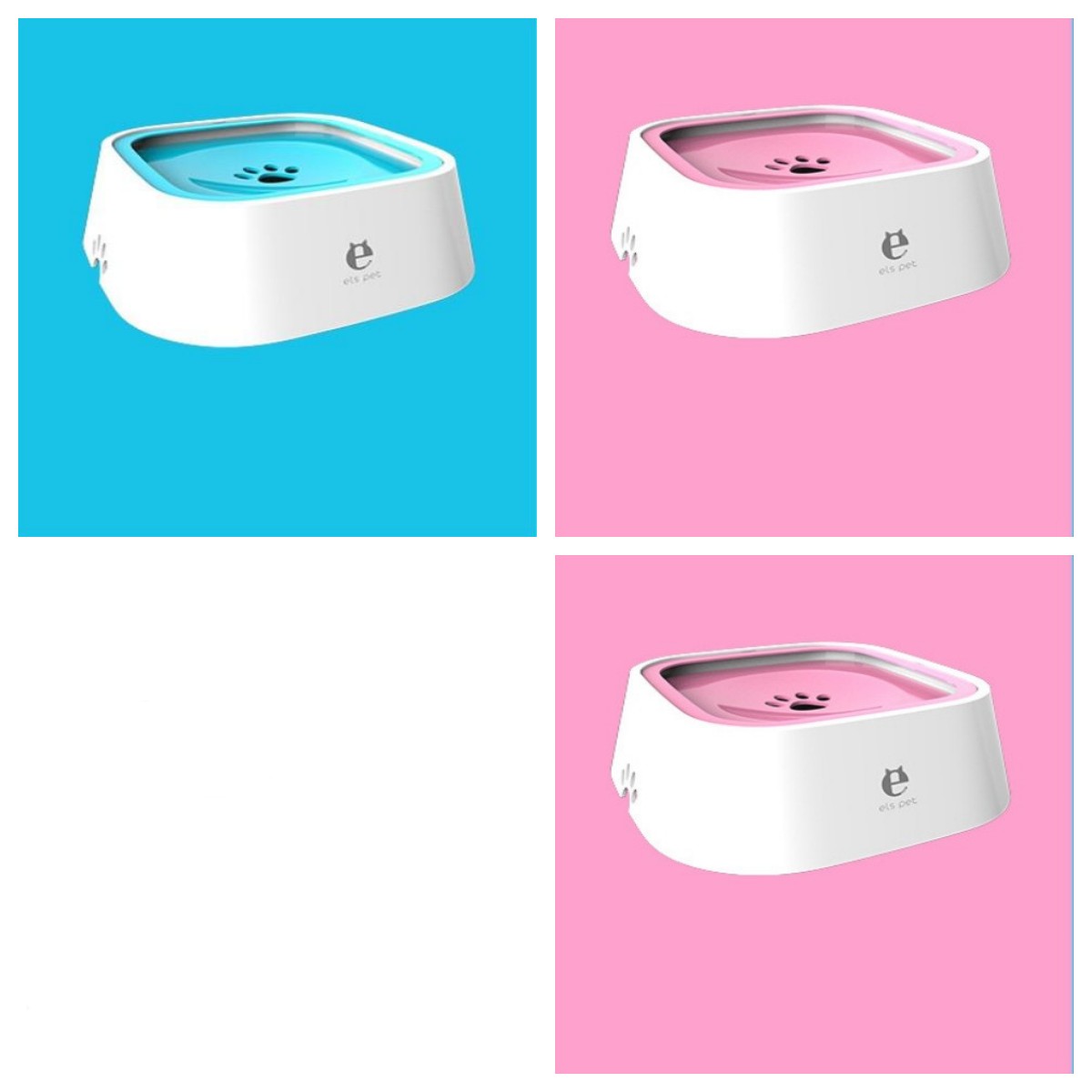 1.5L Water Bowl Floating Bowl Anti-Overflow Slow Water Feeder