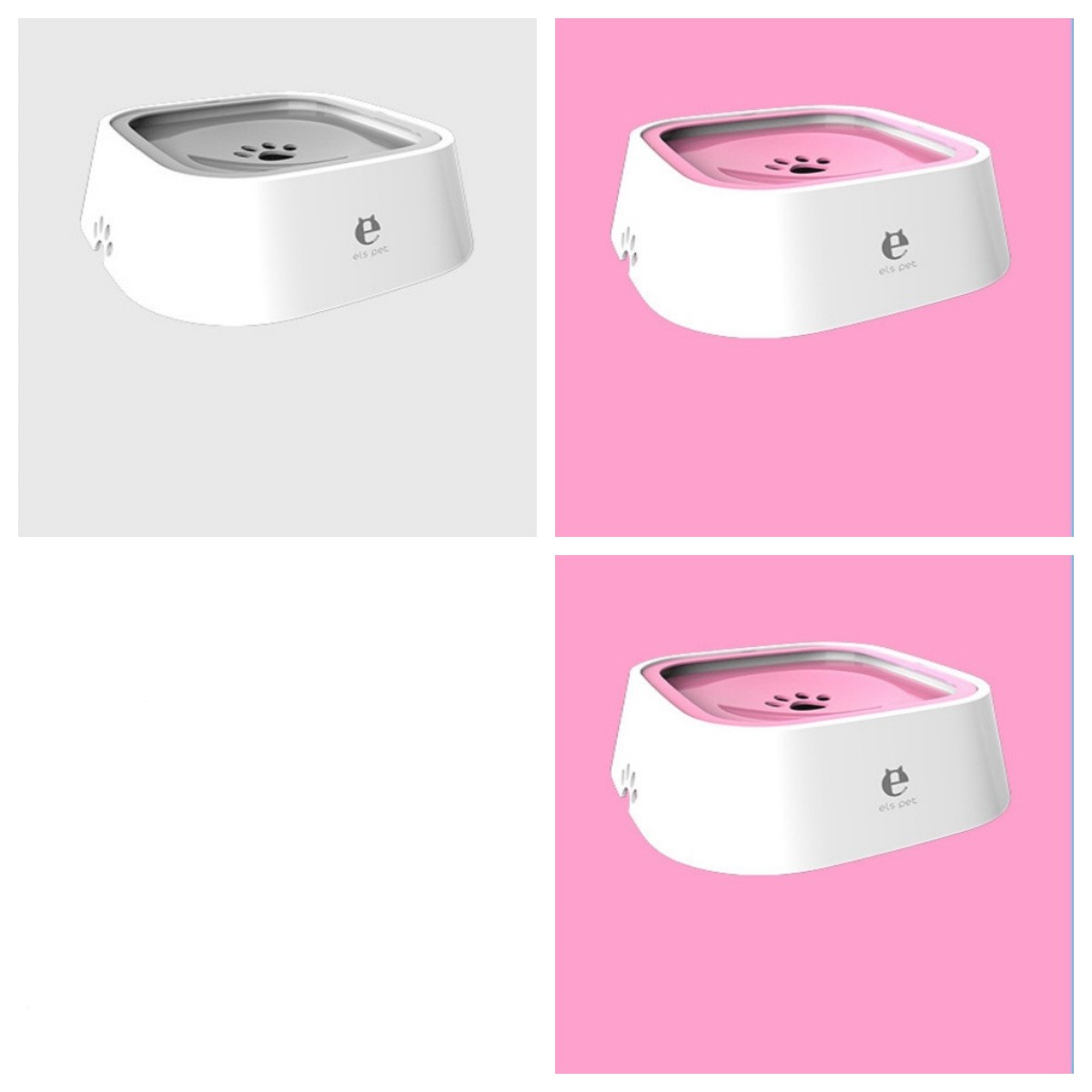 1.5L Water Bowl Floating Bowl Anti-Overflow Slow Water Feeder