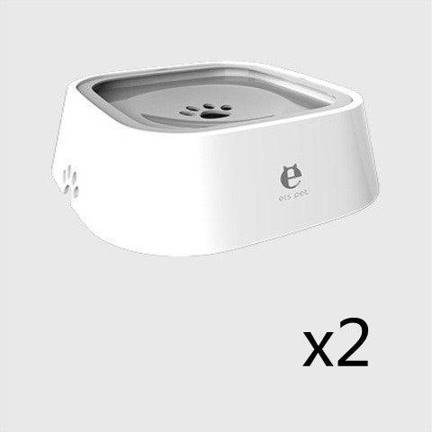 1.5L Water Bowl Floating Bowl Anti-Overflow Slow Water Feeder