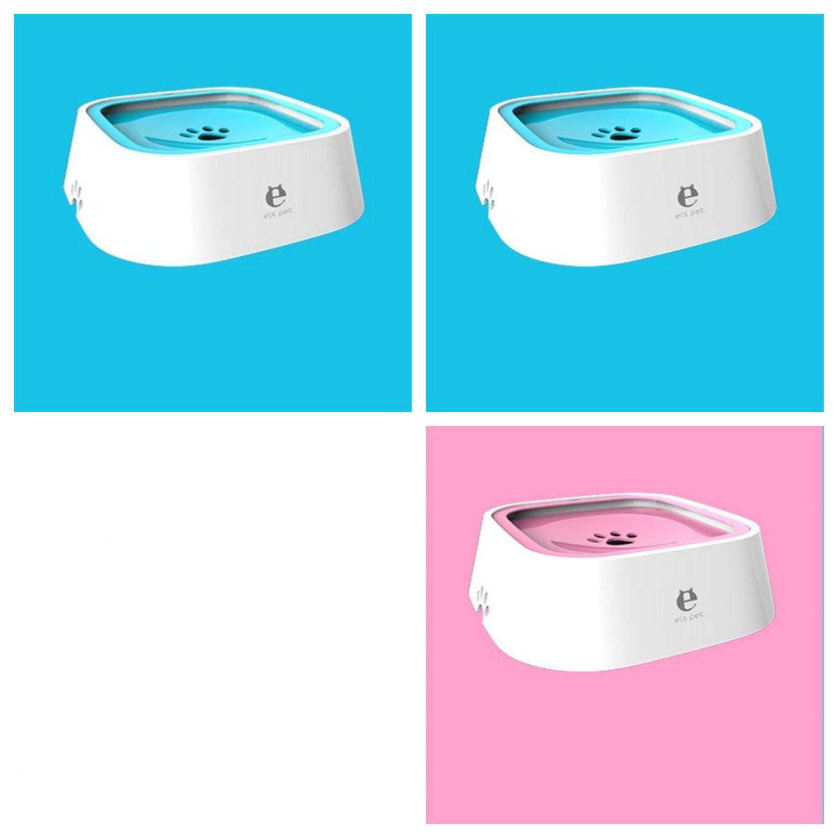 1.5L Water Bowl Floating Bowl Anti-Overflow Slow Water Feeder